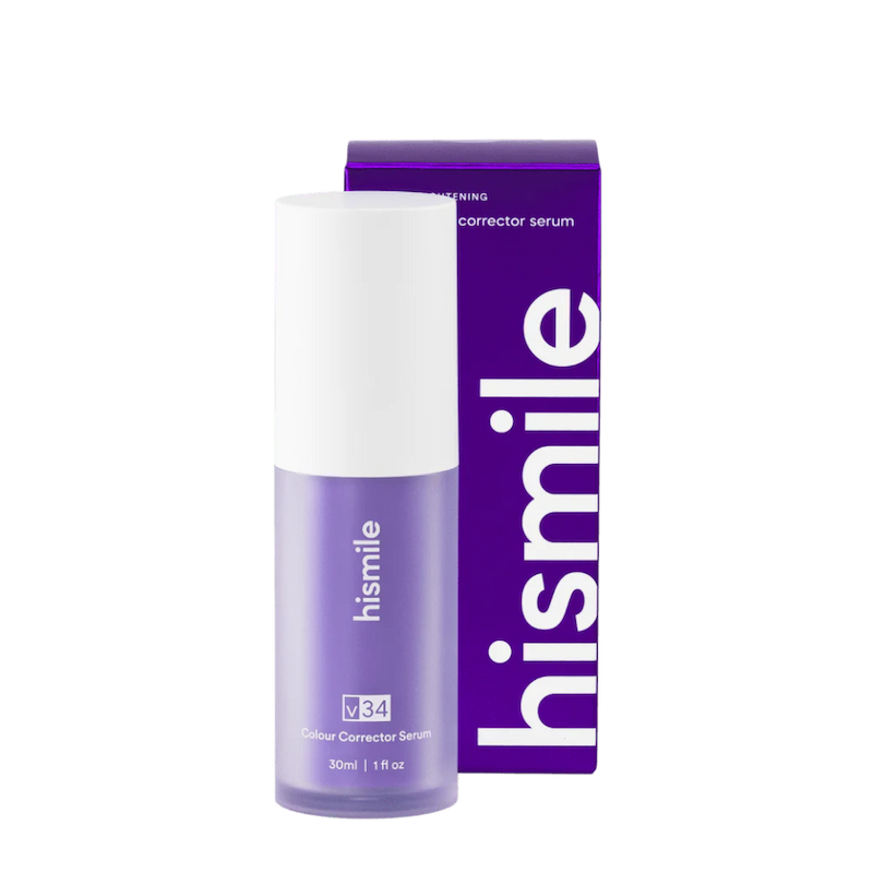 سرم سفید کننده دندان های اسمایل🦷| Hismile V34 Colour Corrector Serum for Instant Teeth Brightening & Whitening