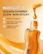 لیپ گلاس گیسو رنگ شیمر گلو✨️| Gisou Honey Infused Lip Oil Golden Shimmer Glow