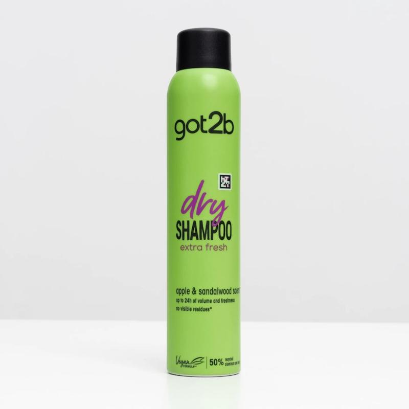 شامپو خشک سیب و چوب صندل💚| Got2b Dry Shampoo Extra Fresh apple & sandalwood