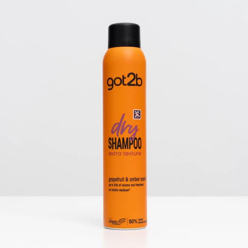 شامپو خشک گریپ فروت و آمبر🧡| Got2b Dry Shampoo Extra Fresh grapefruit & amber scent