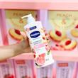 لوسیون هلثی برایت هلو وازلین 320 میل🍑| Vaseline Healthy Bright Superfood Freshlock Peach Vitamin E Body Lotion