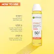 اسپری ضد آفتاب روشن کننده ویتامین c گارنیر💛| Garnier Vitamin C Brightening Over Make-Up UV Mist