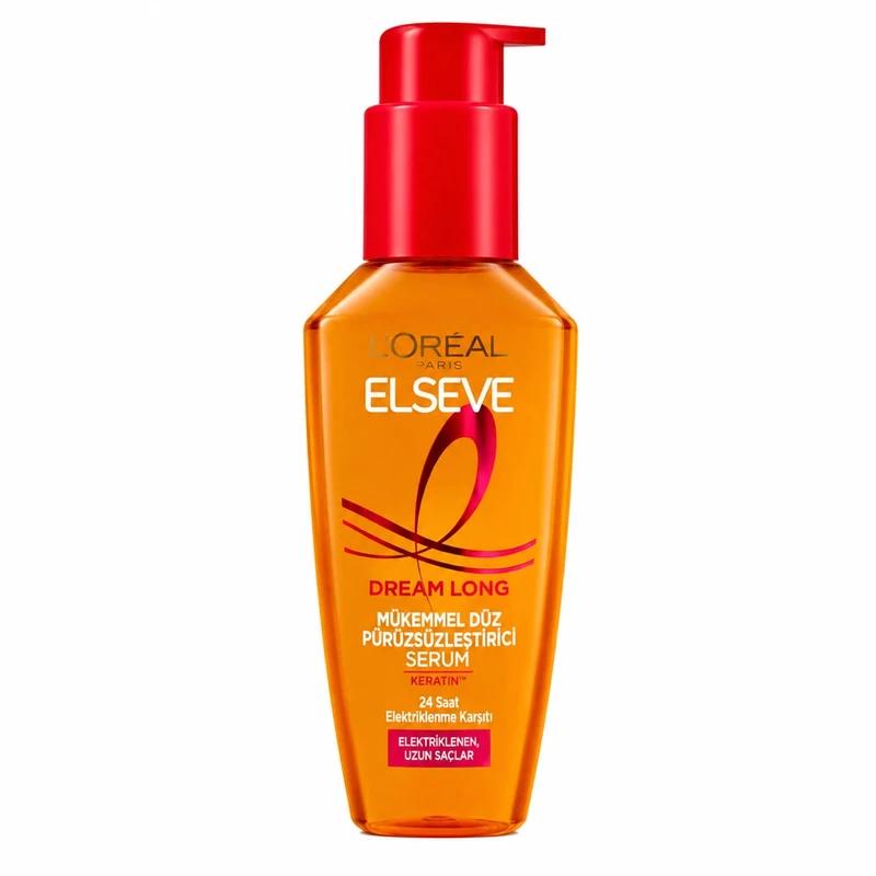 سرم مو ۲۴ ساعت لورال✨️| L'Oreal Paris Elseve Dream Long Anti-Frizz Smoothing Serum 24h