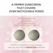 ضد آفتاب پرایمری کنترل منافذ سنتلا اسکین 1004✨️| SKIN1004 Centella Poremizing Velvet Finish Sunscreen