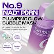 ماسک حبابی حجیم کننده و درخشان کننده شماره 9 نامبوزین 💜| Numbuzin No.9 NAD+ PDRN Plumping Glow Bubble Mask 