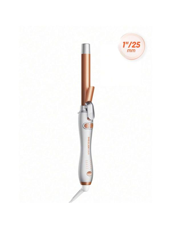 دستگاه فر کننده چرخشی مو شیگلم نارنجی ۲۵ میل🧡|Sheglam Curl Rotating Curling Iron