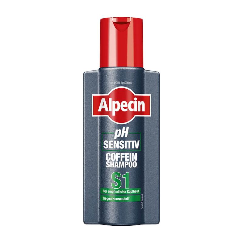 شامپو مناسب پوست و مو حساس آلپسین🖤| Alpecin pH Sensitive S1 Caffeine shampoo, 250 mL