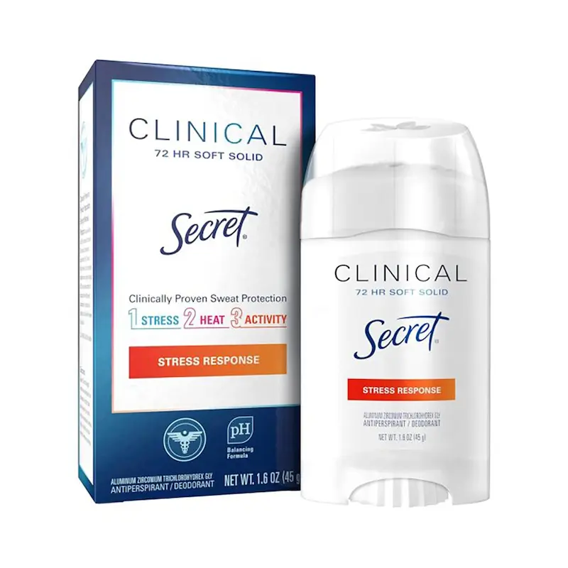 مام و دئودورانت رایحه استرس ریسپانس کلینیکال سکرت♥️| Secret Clinical Strength Stress Response Soft Solid-