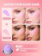 رژگونه مایع پد دار شیگلم رنگ پینک اسلیپ💗| Sheglam Color Bloom Liquid Blush Pink Slip