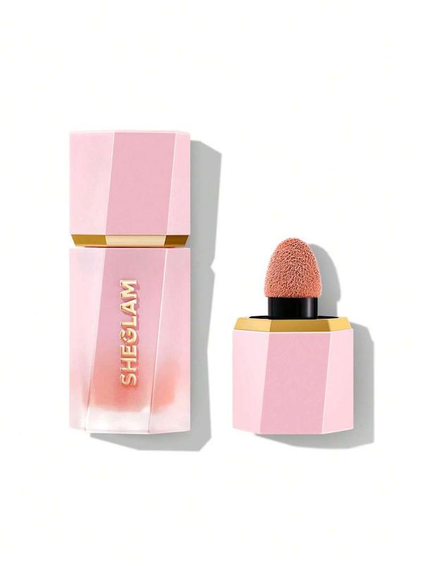 رژگونه مایع پد دار شیگلم کورال گلو🧡| Sheglam Color Bloom Liquid Blush Pink Coral Glow