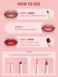 رژلب و خط لب دو طرفه براق شیگلم💄| Sheglam Glam Sheer Tinted Lipstick & Liner Duo