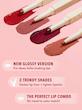 رژلب و خط لب دو طرفه براق شیگلم💄| Sheglam Glam Sheer Tinted Lipstick & Liner Duo