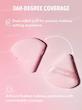 پد پودرفیکس ۳ عددی مدل پاودر پاف رنگ صورتی شیگلم💗|Sheglam Powder puff ready for Insta-Pale pink