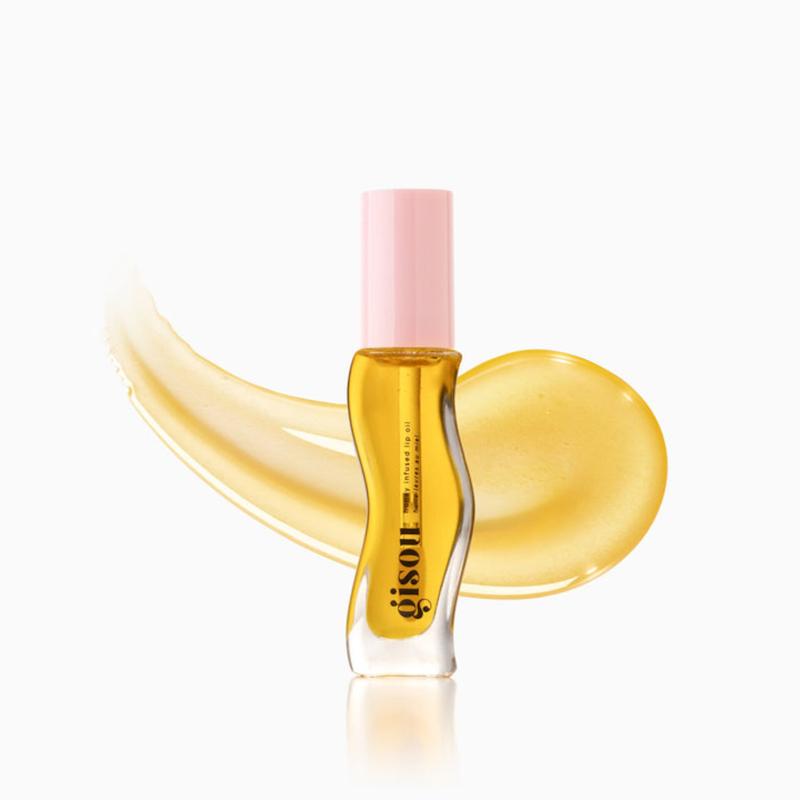 لیپ گلاس گیسو رنگ هانی گلد🍯|Gisou Honey Infused Lip Oil Honey gold 