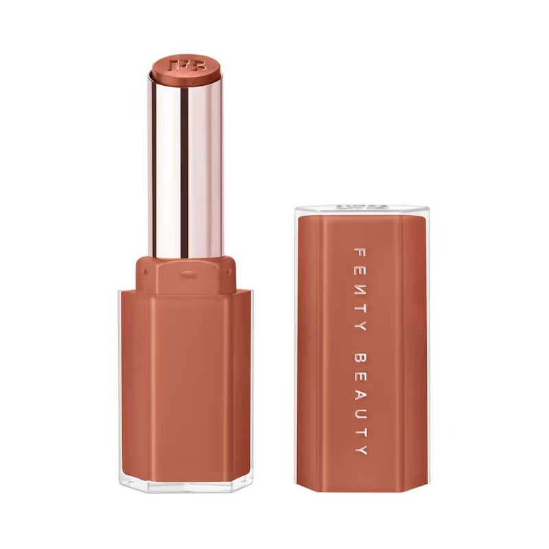 لیپ‌گلاس استیکی فنتی بیوتی مدل گلاس بمب استیک🤎 | Gloss Bomb Stix High-Shine Gloss Stick - Fenty Glow