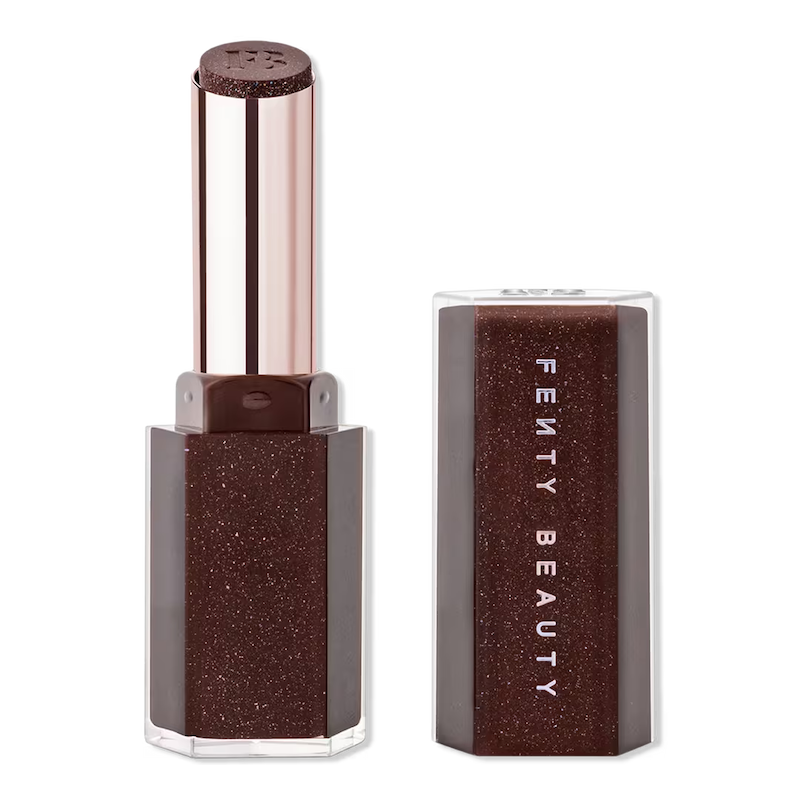 لیپ‌گلاس استیکی فنتی بیوتی مدل گلاس بمب استیک🤎 | Gloss Bomb Stix High-Shine Gloss Stick - Hot Chocolit
