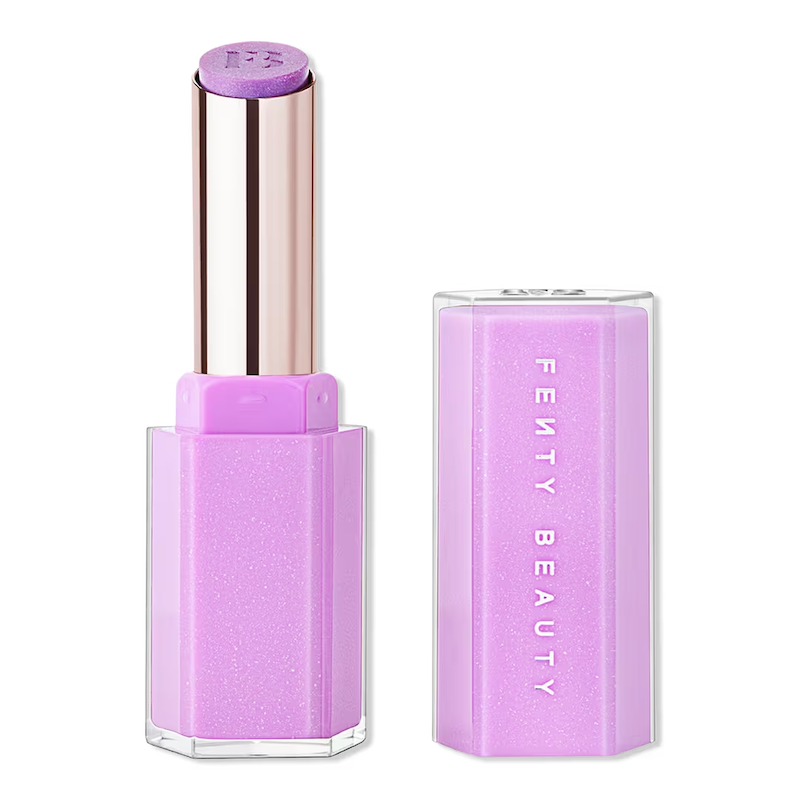 لیپ‌گلاس استیکی فنتی بیوتی مدل گلاس بمب استیک💜 | Gloss Bomb Stix High-Shine Gloss Stick - Shimmering Icy Amethy$t
