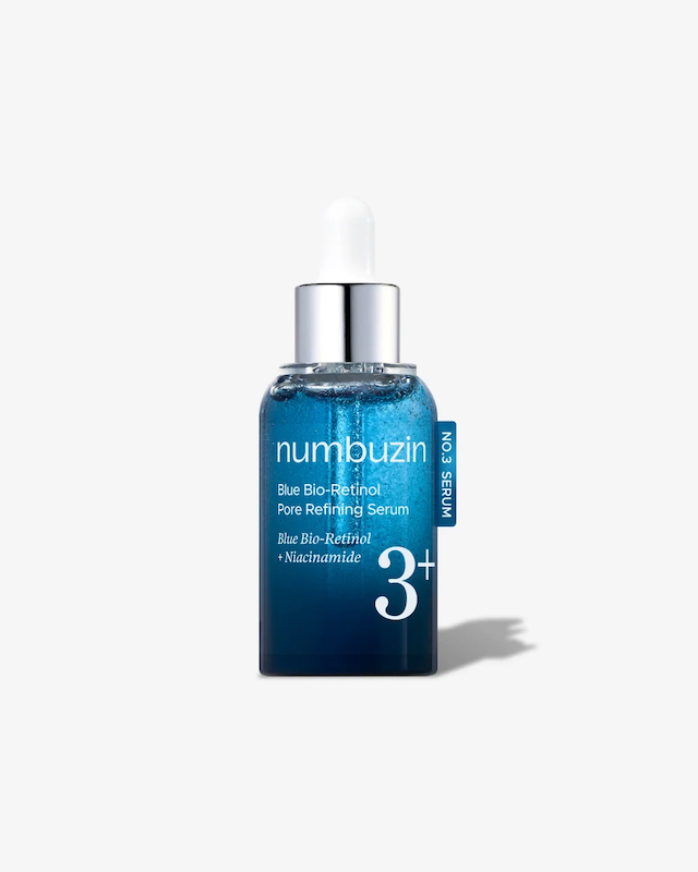 سرم کوچک‌کننده منافذ بایو رتینول آبی نامبوزین شماره ۳ (30 میل)💙 | Numbuzin No.3 Blue Bio-Retinol Pore Refining Serum