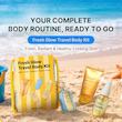 کیت مسافرتی مراقبت از پوست و مو مدی کیوب مدل فرش گلو💛 | Medicube Fresh Glow Travel Body Kit