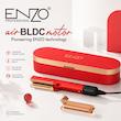 اتو باد مو دوکاره انزو مدل EN-3315 رنگ قرمز با موتور BLDC (براشلس)❤️ | Enzo Professional Air BLDC Motor