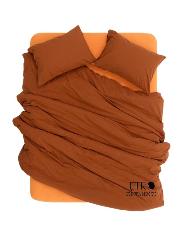 ست روتختی کاوری ( نارنجی،آجری )