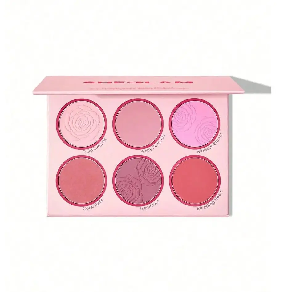 پلت رژگونه بلاشینگ بوکت شیگلم | Sheglam Blushing Bouquet Blush Palette