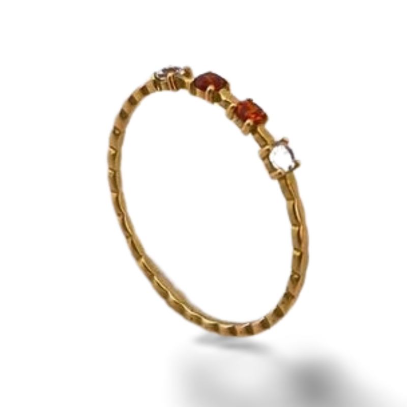 انگشتر یلدا نارنجی