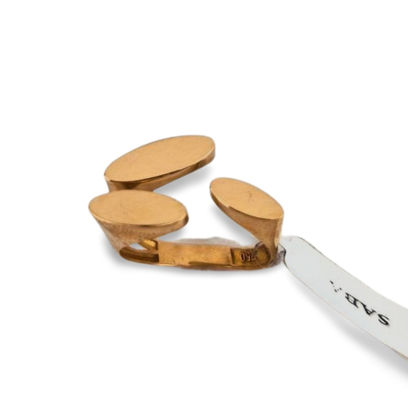 انگشتر رزگلد سه پر