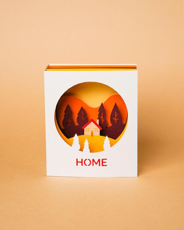 کارت خونه پاییزی