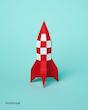 TINTIN Rocket راکت فضایی تن‌تن 