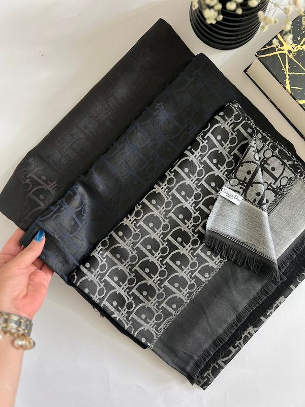 شال ژاكارد ديور چهارفصل