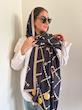 شال ابریشم سیلک وارداتی شنل
