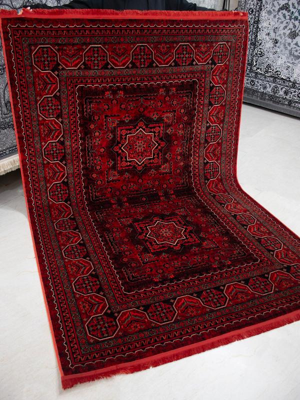 فرش بلوچی لاکی 700شانه برند کرامتیان کد 5101A