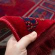 فرش بلوچی لاکی آبیر700شانه برند بزرگمهر کد78155