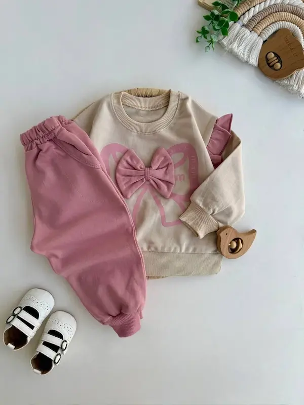 ست بلوز وشلوار پاپیون