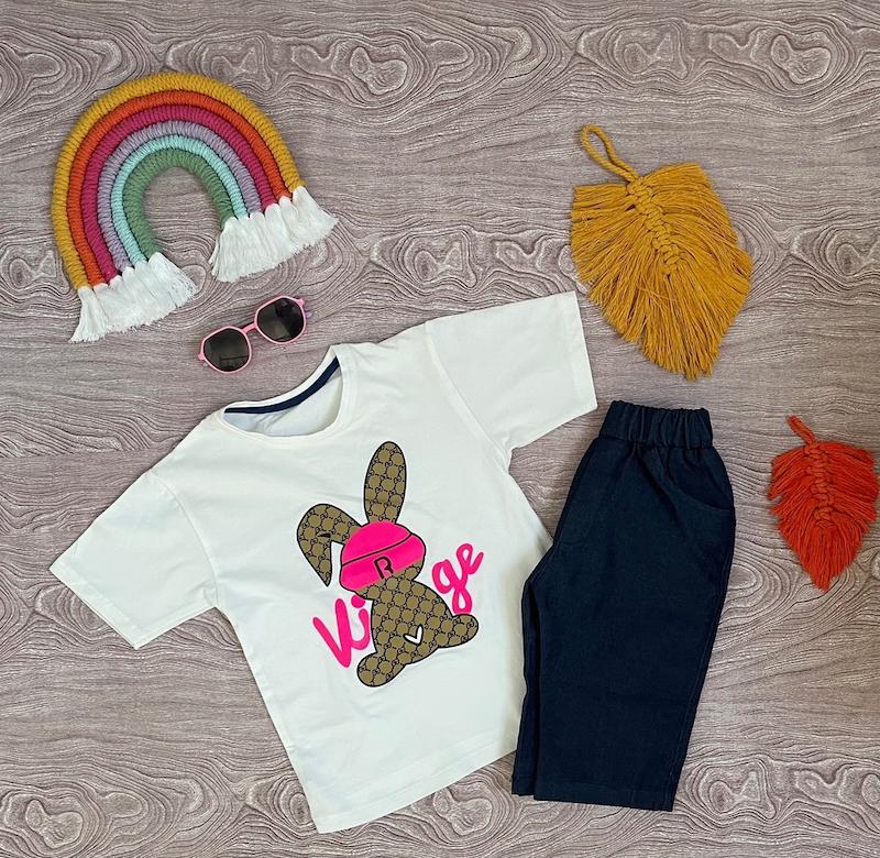 تیشرت و شلوارک خرگوش