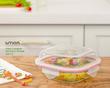 ظرف شیشه ای 520 لیمون