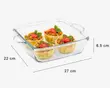 تابه مربع 2لیتر لیمون