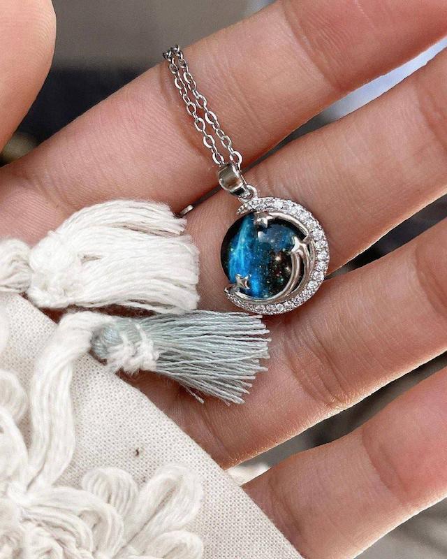 گردنبند جواهری زحل