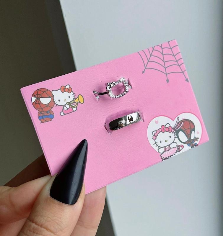 ست انگشتر اسپایدرمن و هلوکیتی