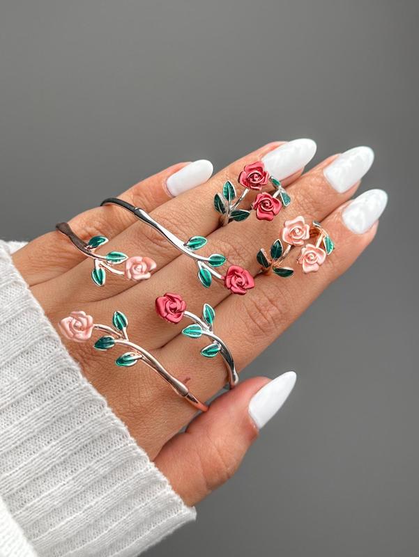 ست بنگل و انگشتر بل و ارورا 