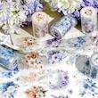 واشی طرح گل مدل برش خورده