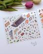 استیکر ۳ بعدی آلاچیق و مسافرخانه ( ۲ ورق استیکر و ۱ کارت صحنه )