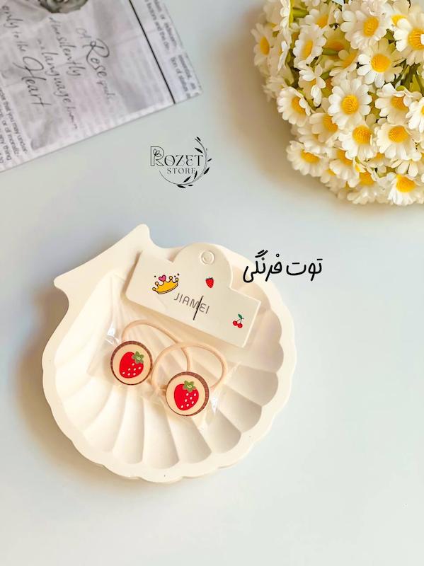 کش مو جفتی پیکسل دار