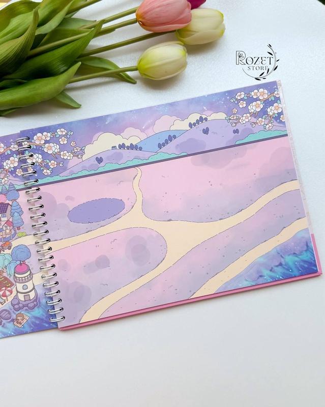 کتاب استیکر ۳ بعدی (شامل ۱۲ صحنه جذاب)