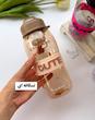 قمقمه پلاستیکی دارای صافی طرح بستنی CUTE 