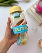 قمقمه پلاستیکی دارای صافی طرح بستنی CUTE 
