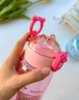 قمقمه وارداتی نی دار طرح حیوانات 