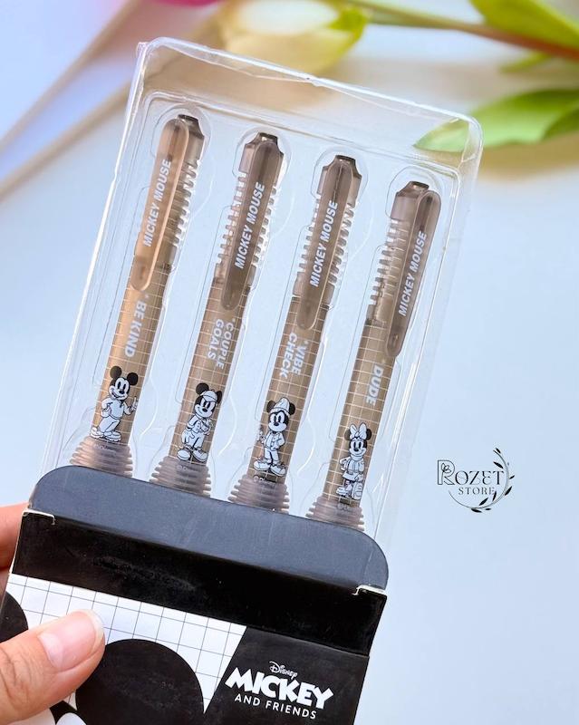 خودکار ژله ای گریپ دار میکی ( رنگ بدنه مشکی )