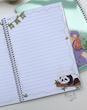 دفتر ۶۰ برگ مجلد حاشیه دار پگاه 